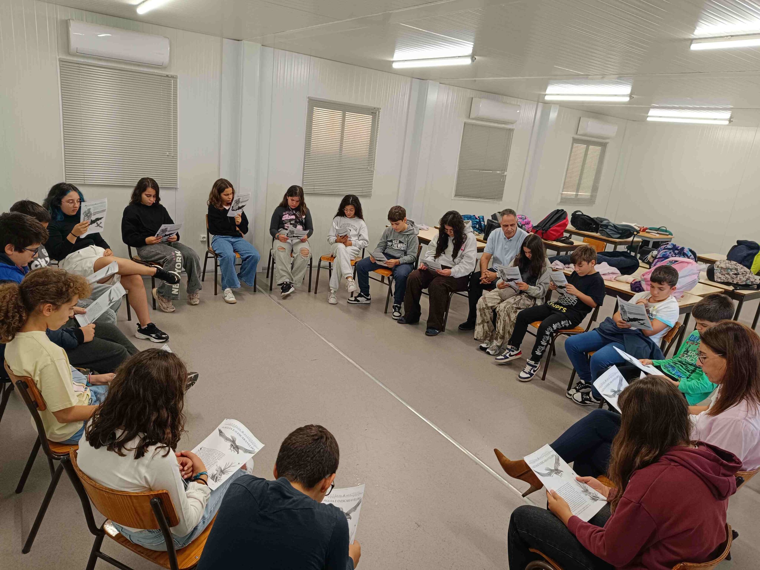 Inicio de um ciclo de Tertúlias Literárias Dialógicas no AETA