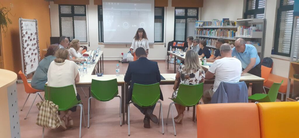 Reunião da Comissão Consultiva Concelhia dos Projetos Culturais de Escola na EB 2,3 de Arnoso