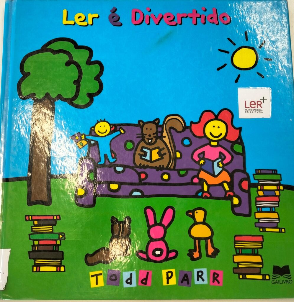 Hora do conto para o 1.º ano  (prof.ª Paula Barros)  na escola sede