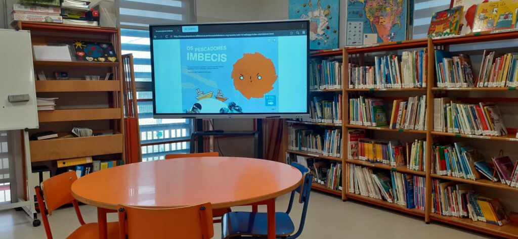 BE da EB Bairro – atividade com as turmas de 3/4anos para exploração da temática do ODS 14 – Proteger a vida marinha