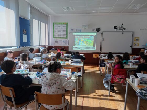 Encerramento do Período na Escola de Oliveira Santa Maria
