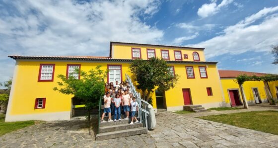 A Turma G3B da EB/JI de Bairro visita a Casa-Museu Camilo Castelo Branco