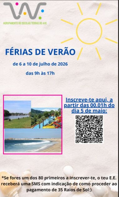 Férias de Verão na Escola 2026