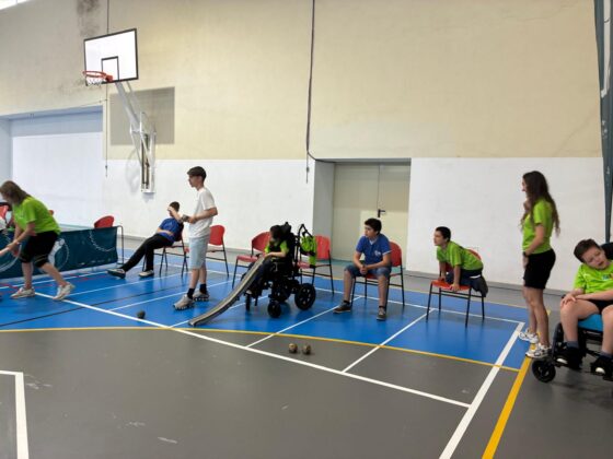 Alunos da EB Bairro participam no Campeonato Municipal de Boccia DI