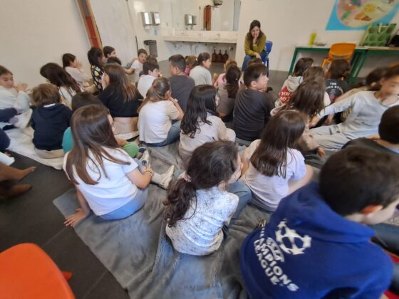 Momentos de partilha e aprendizagem na EB Bairro