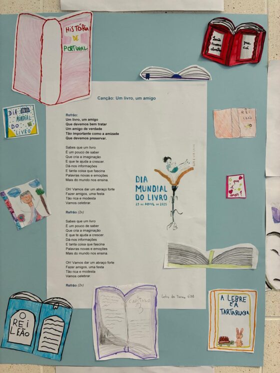 Dia do Livro celebrado com abordagem interdisciplinar na EB Bairro