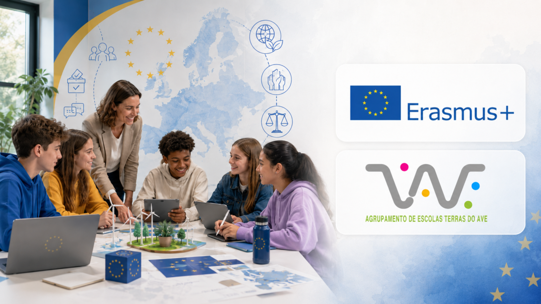 Agrupamento de Escolas Terras do Ave vê aprovado projeto europeu centralizado Jean Monnet