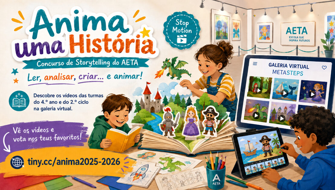 Anima uma História: ler, analisar, criar… e votar!