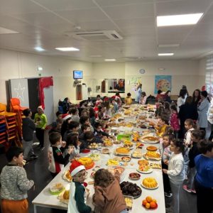 Lanche partilhado na EB Bairro