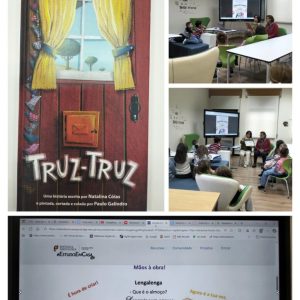 Hora do Conto/ ateliê de escrita criativa para o 1.º ano da escola sede