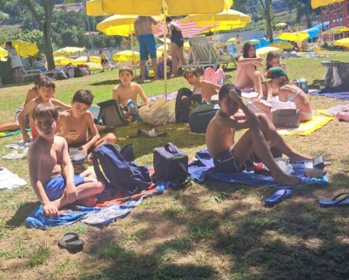 Turma + Sucesso da EB Oliveira Santa Maria na Piscina Scorpio