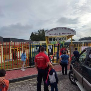 Início do ano letivo na EB de Oliveira São Mateus