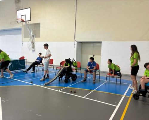 Alunos da EB Bairro participam no Campeonato Municipal de Boccia DI