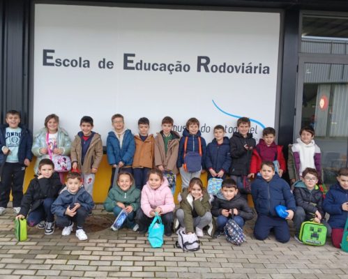 Alunos da EB de Castelões visitam a Escola de Educação Rodoviária