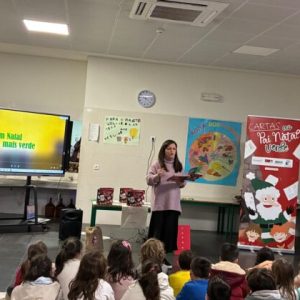 Apresentação do livro “Cartas ao Pai Natal Verde” na EB Bairro