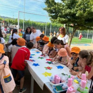 Finalistas do Jardim de Infância visitam a EB Bairro