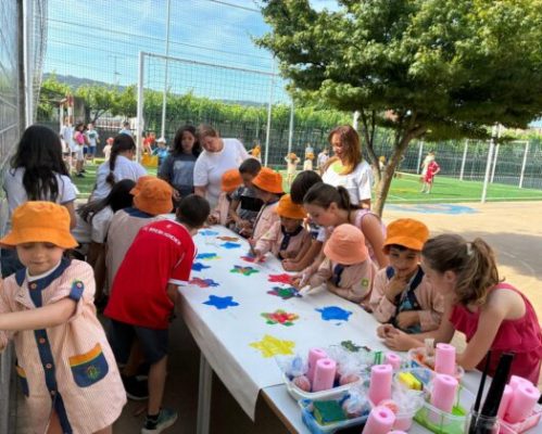 Finalistas do Jardim de Infância visitam a EB Bairro