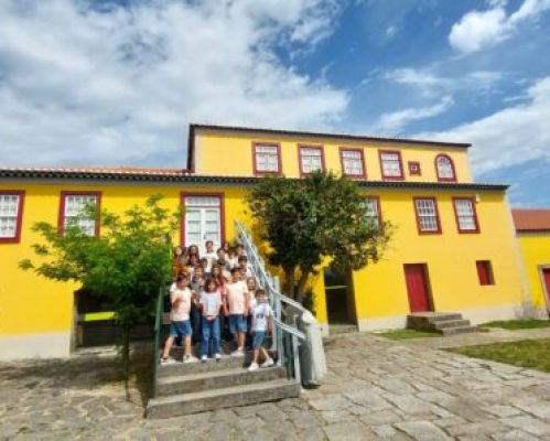 A Turma G3B da EB/JI de Bairro visita a Casa-Museu Camilo Castelo Branco