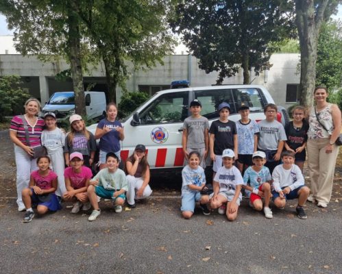 Turma de 4.º ano da EB Carreira visita a Proteção Civil