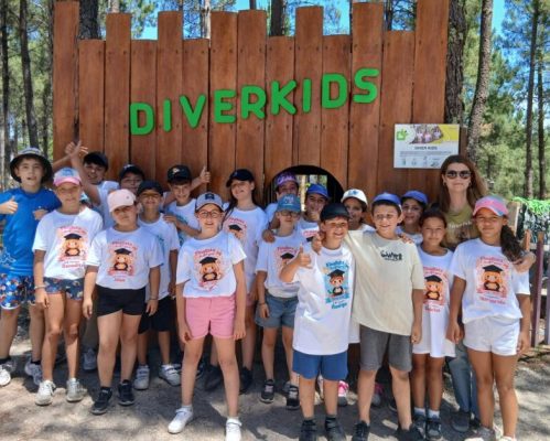 Finalistas de 4.º ano da EB Carreira visitam o DiverLanhoso