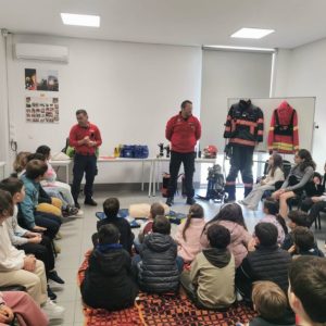 Visita ao Quartel dos Bombeiros de Riba de Ave