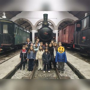 EB de Riba de Ave Visita o Museu Nacional Ferroviário – Núcleo de Lousado