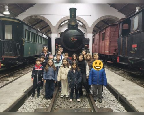 EB de Riba de Ave Visita o Museu Nacional Ferroviário – Núcleo de Lousado