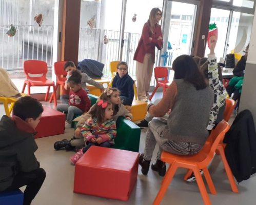 Feira do livro na EB de Riba de Ave