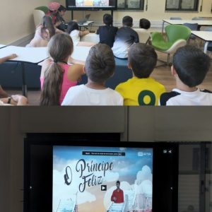 Hora do conto na escola sede – O Príncipe Feliz de Oscar Wilde