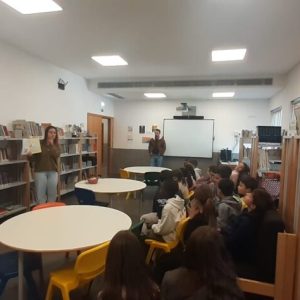 Hora do Conto dinamizada com os alunos das turmas de 2.º e 3.º anos nas EB Riba de Ave e Delães