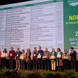Agrupamento de Escolas Terras do Ave presente na entrega dos Diplomas de Qualidade Eco – Escolas