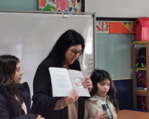 Visita da autora Ana Paula Neto à EB Delães para apresentação do livro de literatura infantil “Carolina e Sebastião”