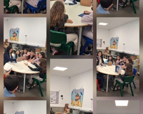 Sessão de autógrafos realizada no dia 25 de março pela autora Ana Paula Neto na BE da EB de Riba de Ave