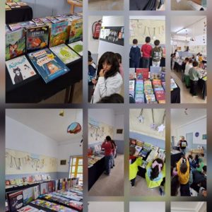 Feira do Livro na EB de Oliveira de São Mateus