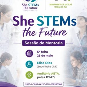 “She STEMS The Future”: Engenheira Elisa Dias abre ciclo de mentorias