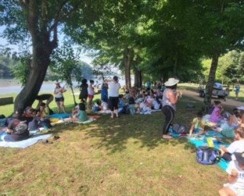 Alunos do AETA Invadem a Praia Fluvial de Prado