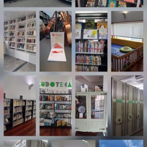 Visita dos professores bibliotecários e da equipa do SABE – Serviço de Apoio às Bibliotecas Escolares – à Biblioteca Municipal de Santa Maria da Feira e à Biblioteca Escolar da EB 2,3 Professor Doutor Carlos Alberto Ferreira de Almeida
