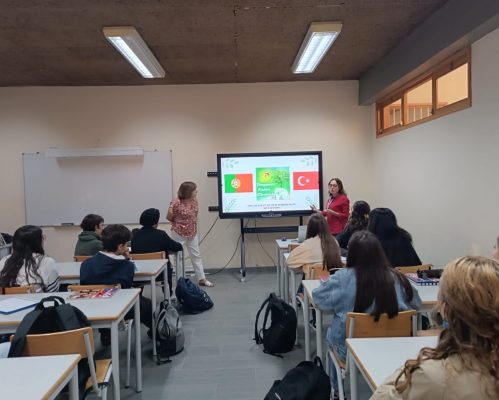 Professoras de Bursa (Turquia) em job shadowing no AETA