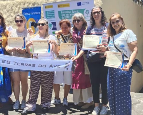 Mobilidade Erasmus+ KA1 de Aprendentes Adultos realizada em Tenerife