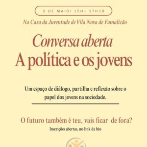 Jovens do projeto “Youth Connect 4 Inclusion” promovem conversa aberta sobre participação dos jovens na vida democrática