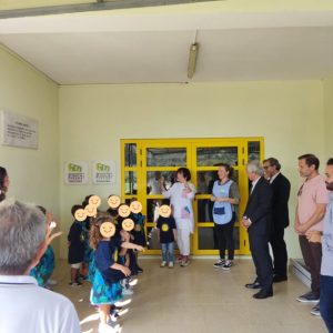 Visita do Sr. Presidente da Câmara Municipal de Vila Nova de Famalicão à EB de Oliveira São Mateus